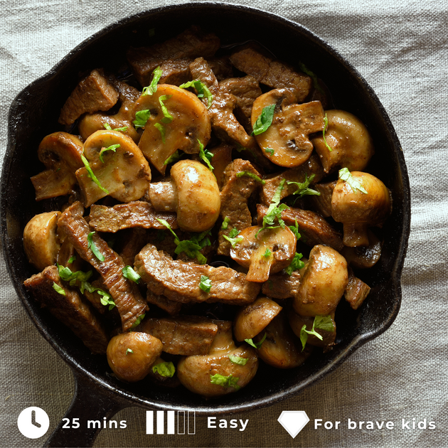 Homemade beef stroganoff | Sunshine Coast Organic Meats