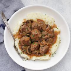 Beef and Liver Meatballs with 