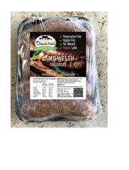 Lamb Welsh Sausages (5 pack) - Preservative Free - Gluten Free
