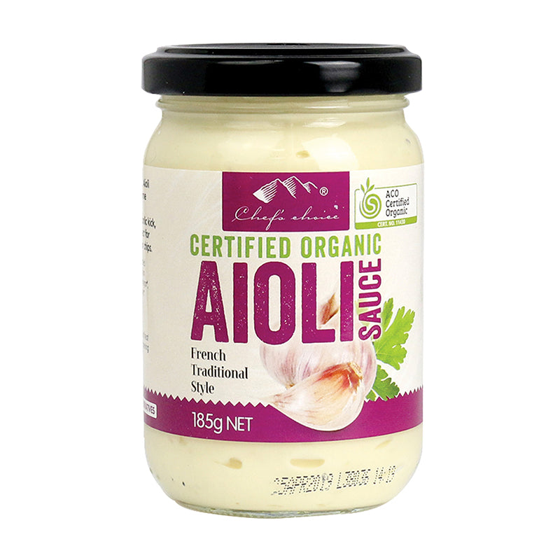 185g Chefs Choice Org Aioli Sauce