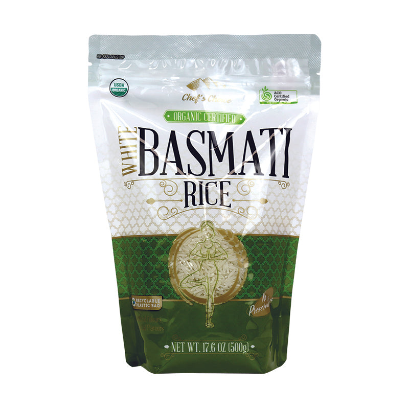 500g Chefs Choice Org Basmati Rice