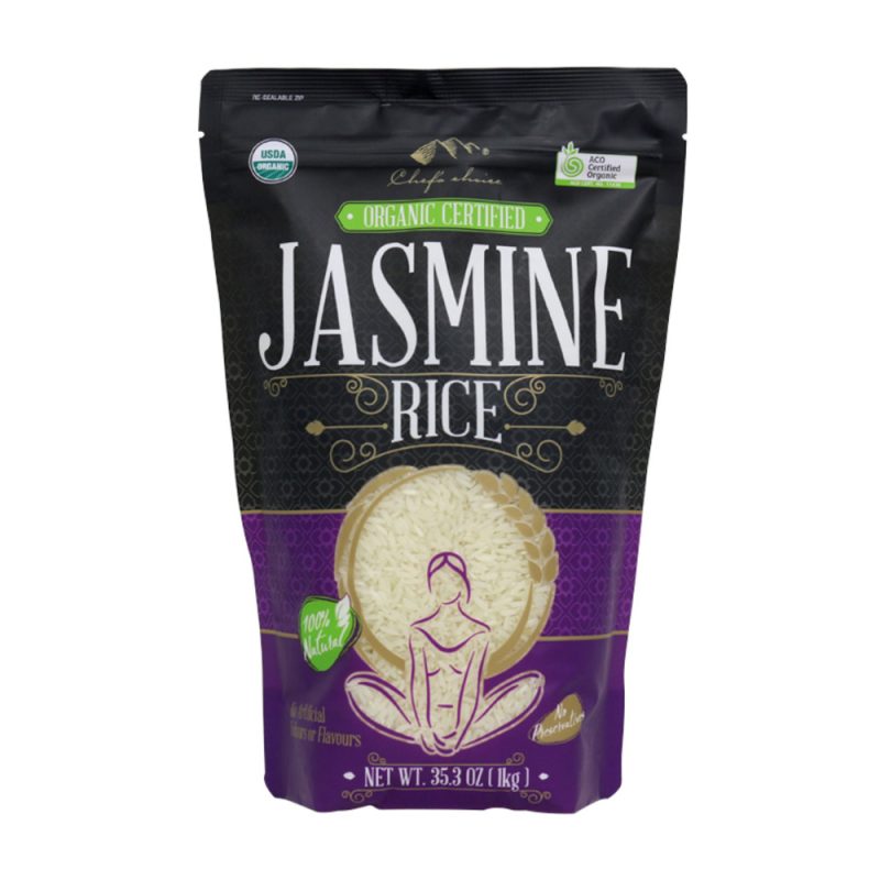 1kg Chefs Choice Org Jasmine Rice