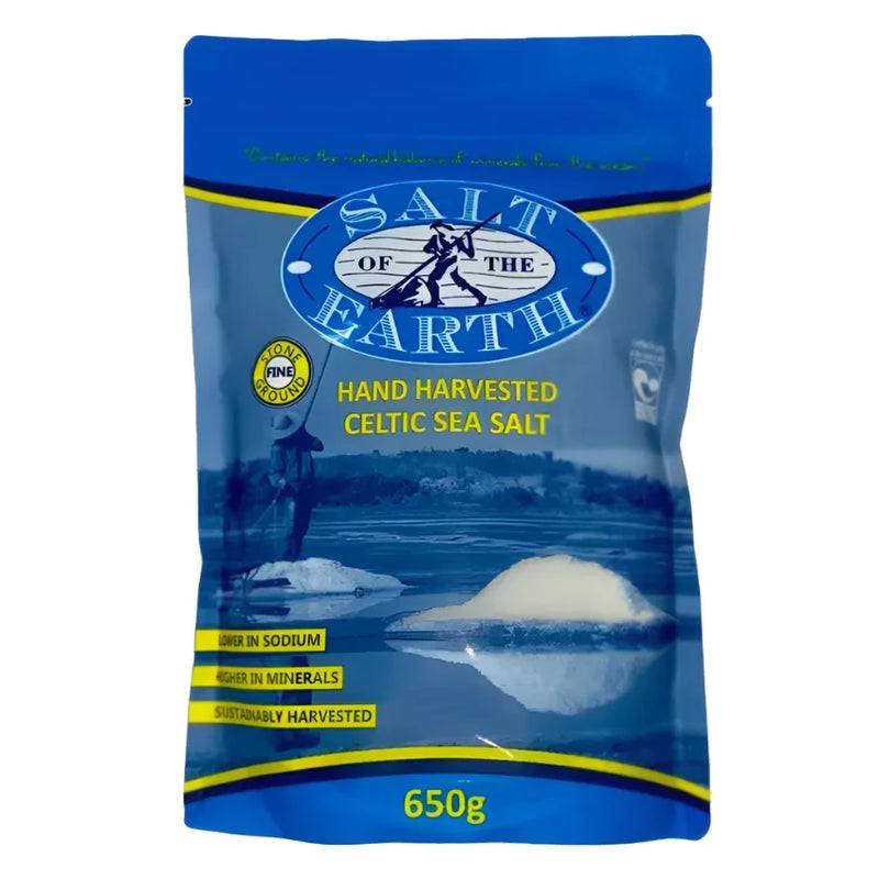 Salt of the Earth - Celtic Sea Salt 650g - Fine