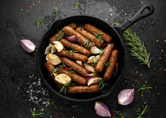 Chicken, Spinach & Pine Nut Sausages (5 pack) - Preservative Free - Gluten Free