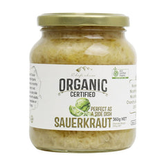 360g Chefs Choice Org Sauerkraut