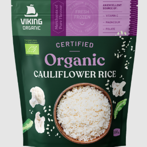Organic Cauliflower Rice – Frozen 500g