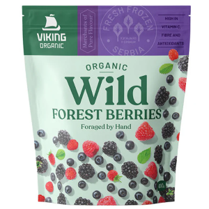 Organic Wild Forest Berries Frozen - 400g