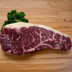 Wagyu Porterhouse (Sirloin) Steak MARBLING 4+ — approx. 220g per Steak