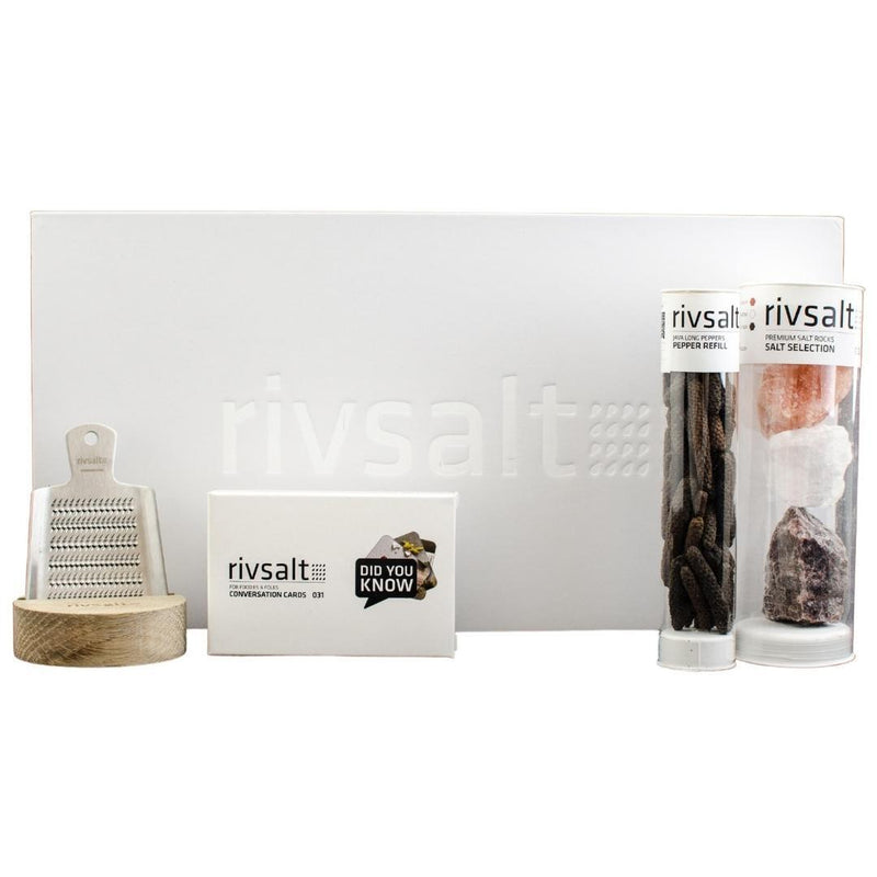 Rivsalt Gift Box Plus - Selection of Salt & Pepper Tasters