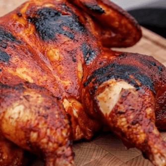 Whole Free-Range Chicken — Butterflied with Korean BBQ 1.35kg