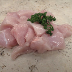 Diced Chicken Breast Free Range -approx 400g per portion