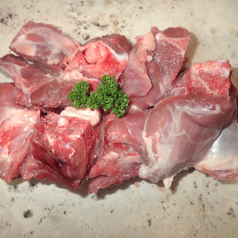 Goat Stewing Pieces Organic 500g (Subject To Availability)
