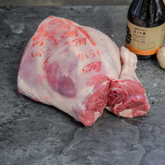 Lamb Leg Organic —  approx. 1.5kg per portion