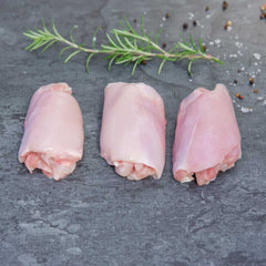 Chicken Thigh Organic - approx. 520g per portion (3-4 thighs per pack)