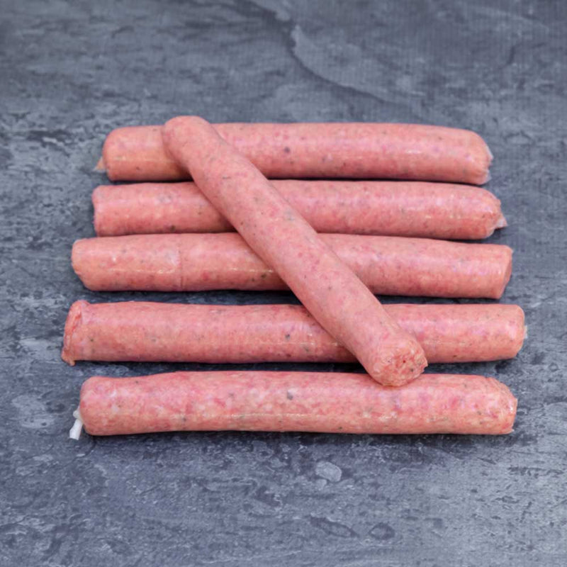 Lamb Mint and Rosemary Sausages Gluten Free